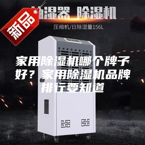 家用除濕機哪個牌子好？家用除濕機品牌排行要知道