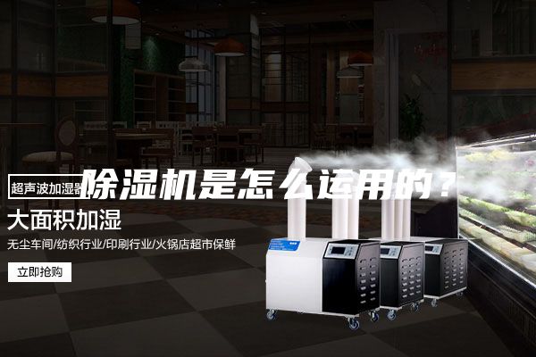 除濕機是怎么運用的？